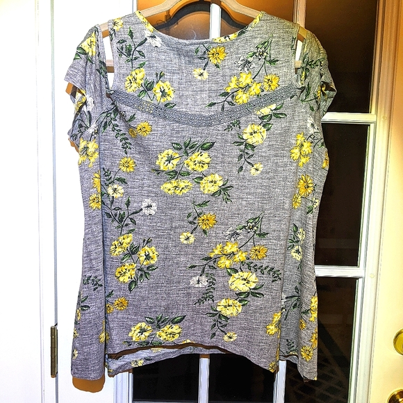 Floral Print Top by Style & Co. - Picture 5 of 6